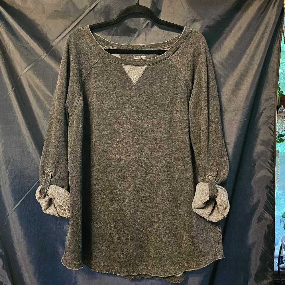 Calvin Klein dark grey sweatshirt. Size XL